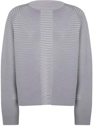ISSEY MIYAKE ISSEY MIYAKE WOMEN CIRCLE KNIT CARDIGAN