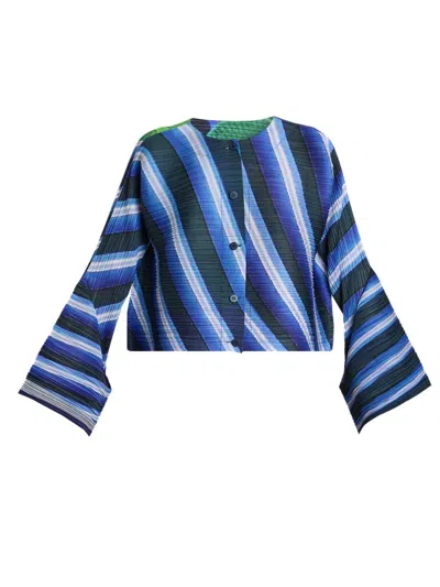 Issey Miyake Women's City Collage Jacket