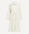 Issey Miyake Women's Crumpled U Coat In White