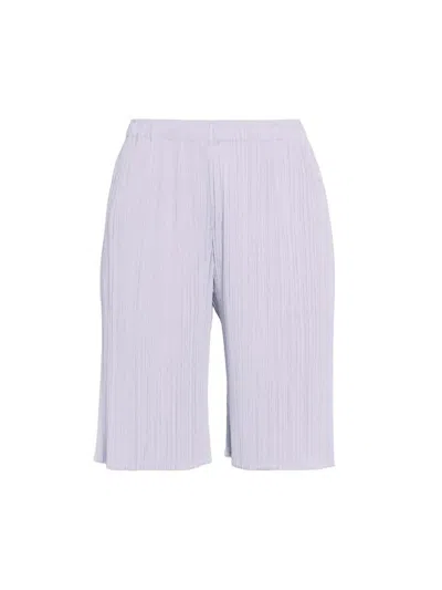 Issey Miyake Women's Energy Synergy Monthly Colors April Shorts In Purple Onion