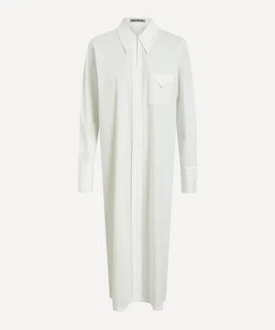 Issey Miyake Women's Envelope Shirt Dress In White