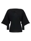 Issey Miyake Black Exuberance Sweater