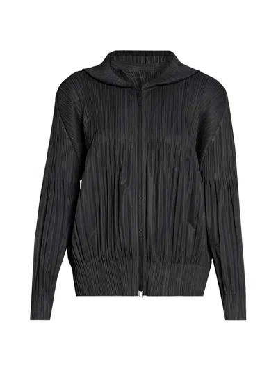 Issey Miyake Women's Interplanetary Fluffy Basics Hoodie In Black
