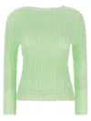 Issey Miyake Jellyfish Pleats Sweater In Multi