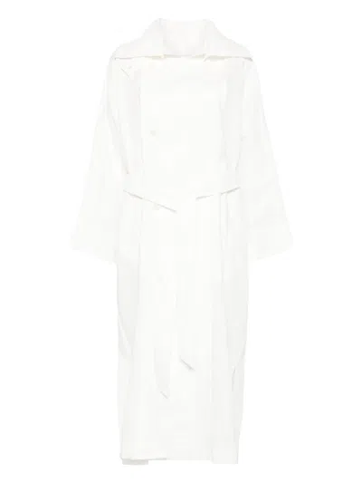 Issey Miyake Women Long Coat In Multi