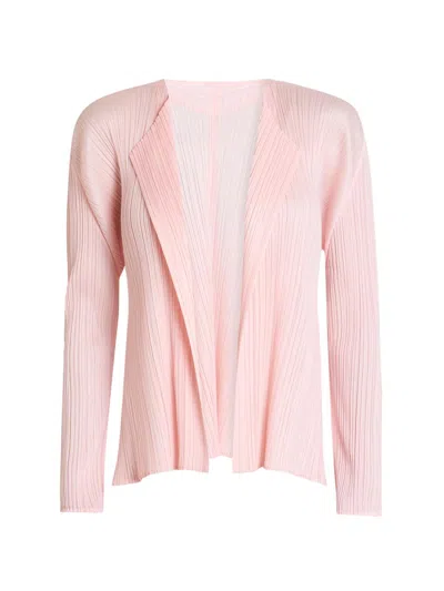 Issey Miyake Women's Monthly Colors: March Plissé Blazer In Pink