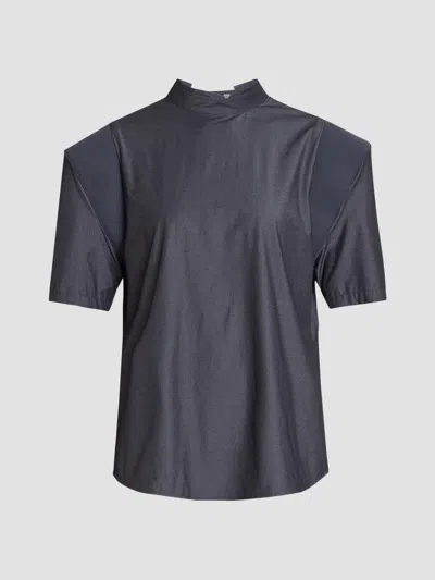 Issey Miyake Women's Mute Shoulder-insert Top In Gold