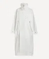 Issey Miyake Women's Peekabo White Coat In Gray
