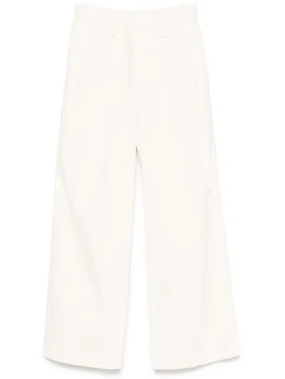 Issey Miyake Women Personality Trousers In Neutral