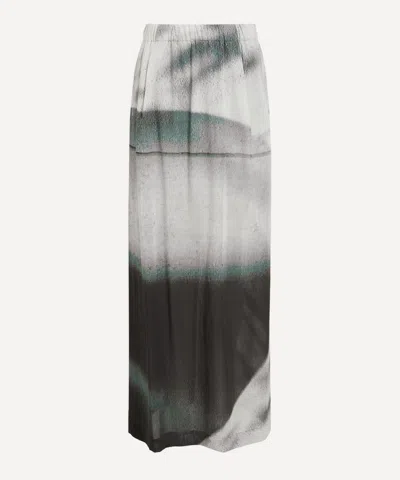 Issey Miyake Women's Shadow Study Maxi Skirt