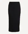 Issey Miyake Sleek Pleats Skirt In Black