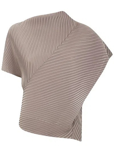 ISSEY MIYAKE ISSEY MIYAKE WOMEN "SOFT FOLD PLEATS" SHIRT