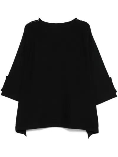 Issey Miyake Women Square Rib A P Dress In Black