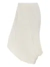 Issey Miyake Off-white Stream Midi Skirt