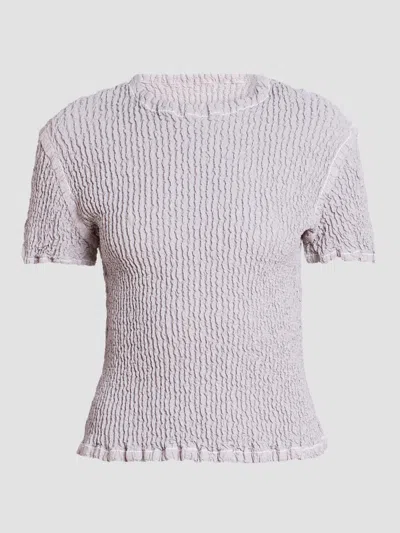 Issey Miyake Women's Wavelt Ensemble Top In Gray
