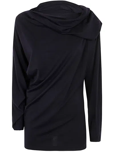 ISSEY MIYAKE ISSEY MIYAKE WOMEN WIND SMOOTH JERSEY SHIRT