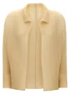 Issey Miyake Wooly Pleats-56 Sweaters And Cardigans Beige In Yellow