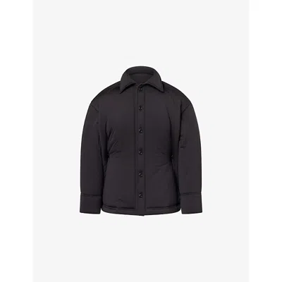 Issey Miyake Womens  Pumped-t Padded Shell Jacket In Black