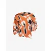 Issey Miyake Irregular Tops In Brown Hued