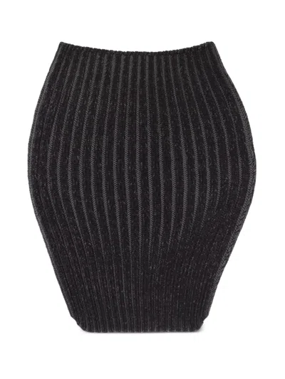 Issey Miyake Hut Aus Wolle In Schwarz