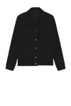 Issey Miyake Wool Like Light Collared Blouson In Black