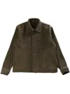 Issey Miyake Khaki Wool Like Light Jacket In Brown