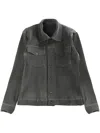 Issey Miyake Wool Like Light Shirt Jacket In Grey
