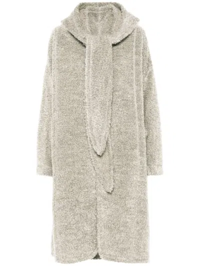 ISSEY MIYAKE WOOL LOOP WARN COAT