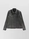 Issey Miyake Wool Like Light Shirt Jacket In Black