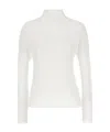 Issey Miyake White Wooly Pleats-56 Blouse In White