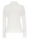 Issey Miyake White Wooly Pleats-56 Blouse In White