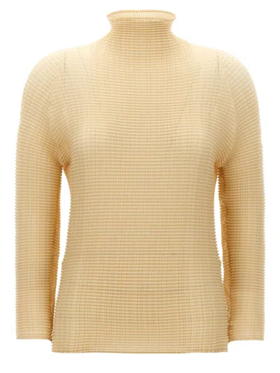ISSEY MIYAKE WOOLY PLEATS-56 BLOUSE