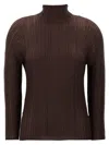 Issey Miyake 'wooly Pleats-56' Blouse