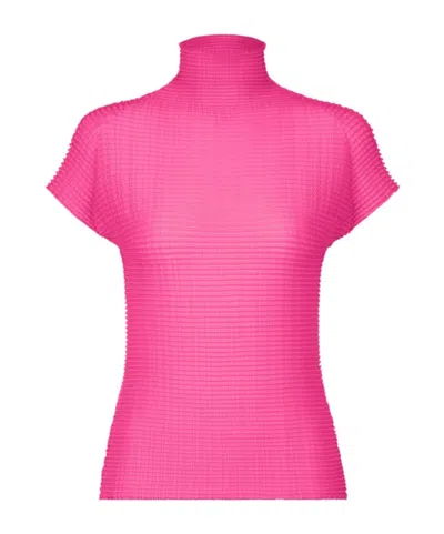 Issey Miyake Wooly Pleats-58 In Pink