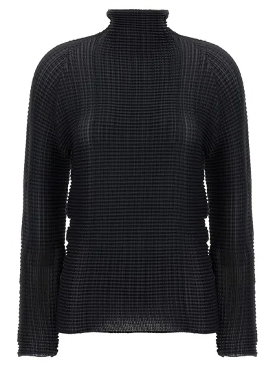 ISSEY MIYAKE ISSEY MIYAKE 'WOOLY PLEATS' BLOUSE