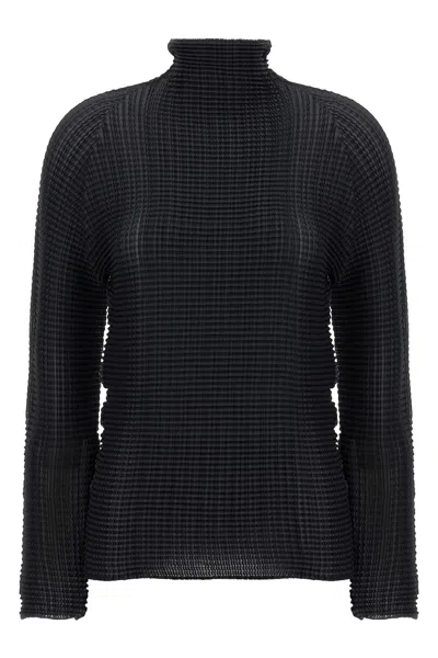 ISSEY MIYAKE ISSEY MIYAKE 'WOOLY PLEATS' BLOUSE