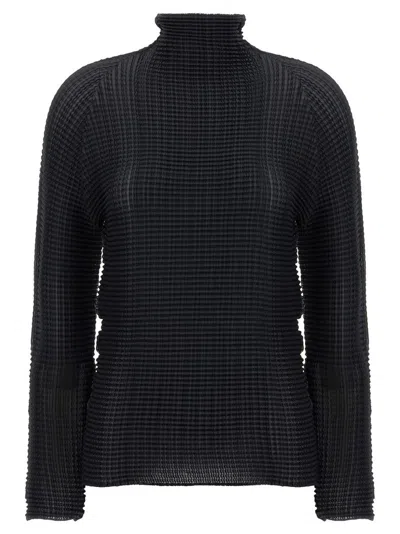 ISSEY MIYAKE WOOLY PLEATS' BLOUSE