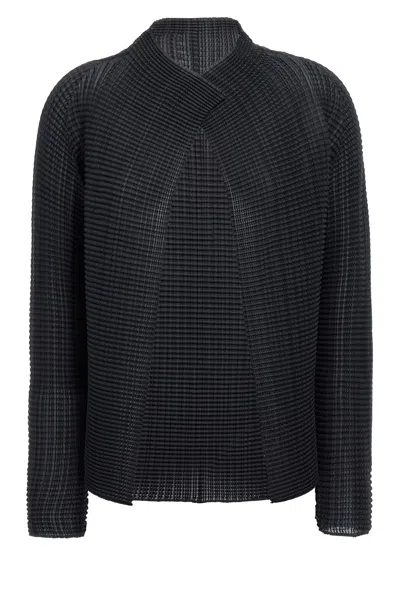 ISSEY MIYAKE ISSEY MIYAKE 'WOOLY PLEATS' CARDIGAN