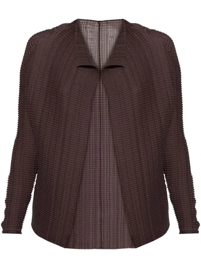 ISSEY MIYAKE WOOLY PLEATS JACKET