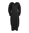 Issey Miyake Wormhole Midi Dress In Black