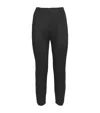 Issey Miyake Elasticated-waist Slip-on Straight Trousers In Black