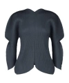 Issey Miyake Wormhole Blouse In Black