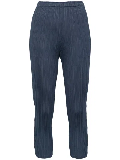 Issey Miyake Wormhole Hose In Blau