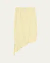 Issey Miyake Wrinkled And Twisted Midi Skirt