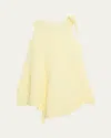 Issey Miyake Wrinkled And Twisted Short Dress