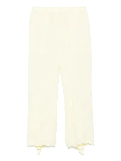 Issey Miyake Wrinkled Twisted Trousers