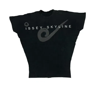 Pre-owned Issey Miyake X Vintage 90's Issey Skyline By Issey Miyake Design Studio Shirt In Black