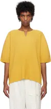 Issey Miyake Yellow Kite T-shirt In 54-wall Yellow