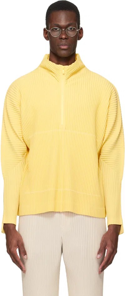 Issey Miyake Yellow Monthly Colors March Sweater