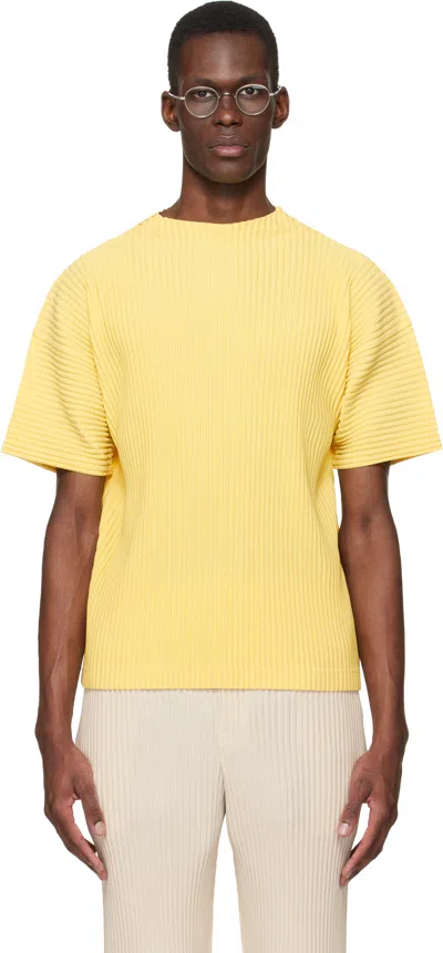 Issey Miyake Yellow Monthly Colors March T-shirt